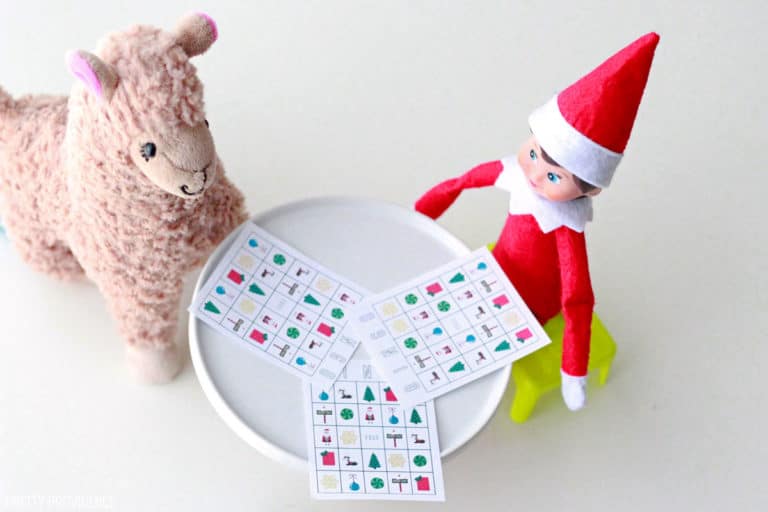 Elf On The Shelf Bingo Printable Pretty Providence