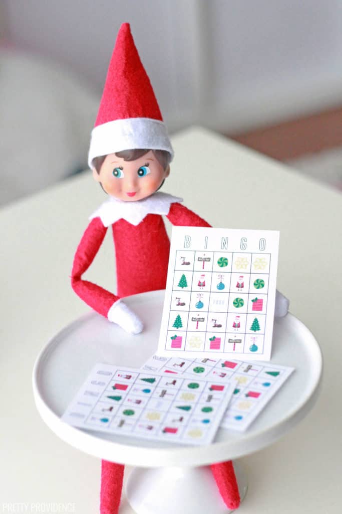 Elf on the Shelf Bingo Printable - Pretty Providence