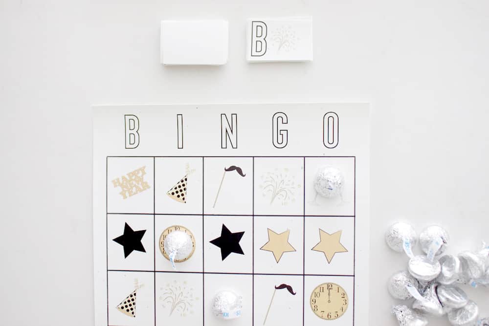 Printable New Year's Game