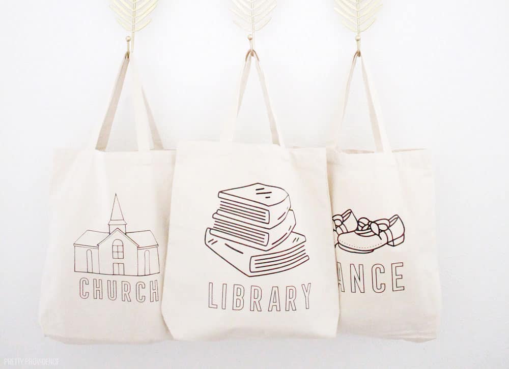 How to Make Custom Canvas Tote Bags with a Cricut Machine