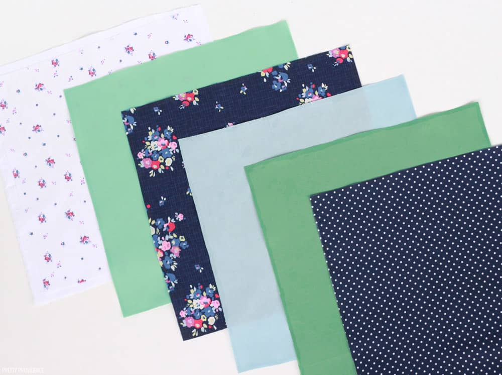 No Sew Fabric Wall Quilt
