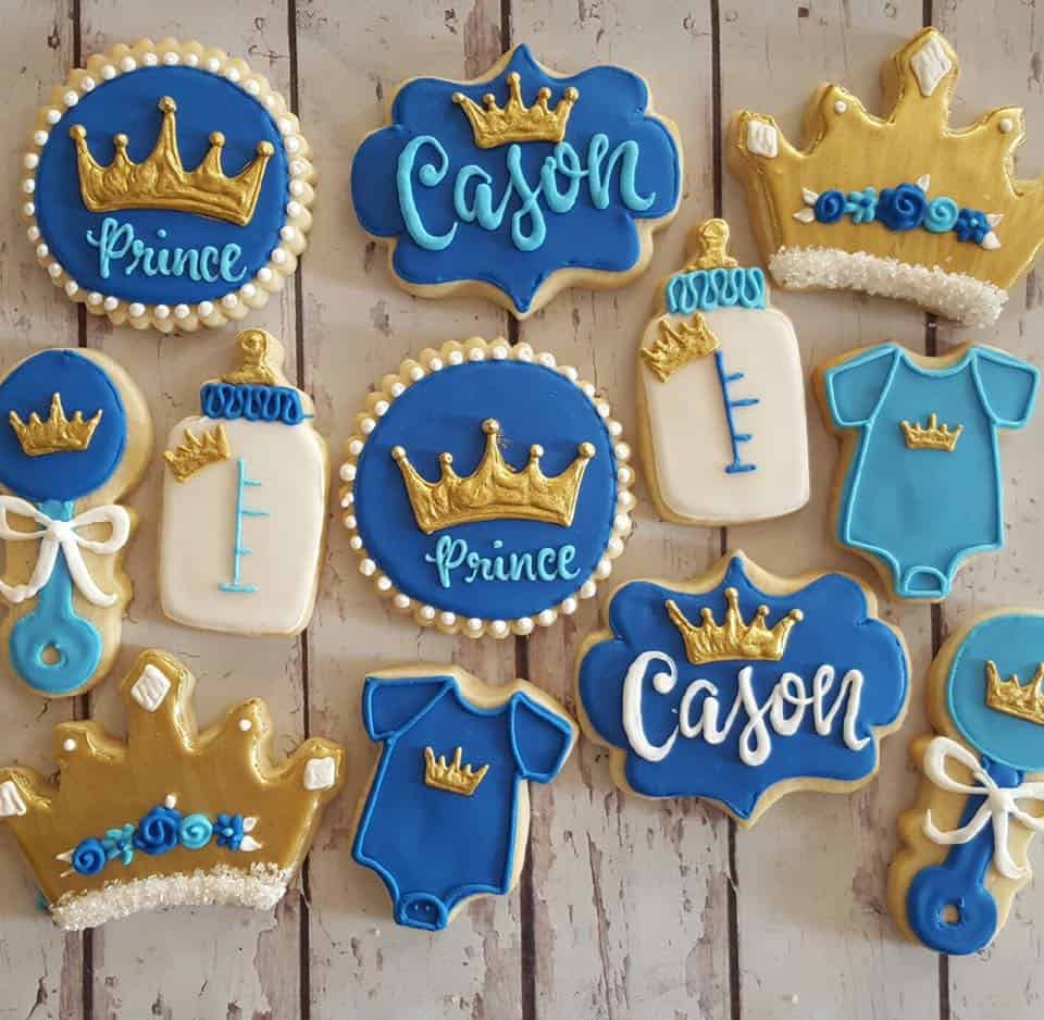 prince baby shower favors