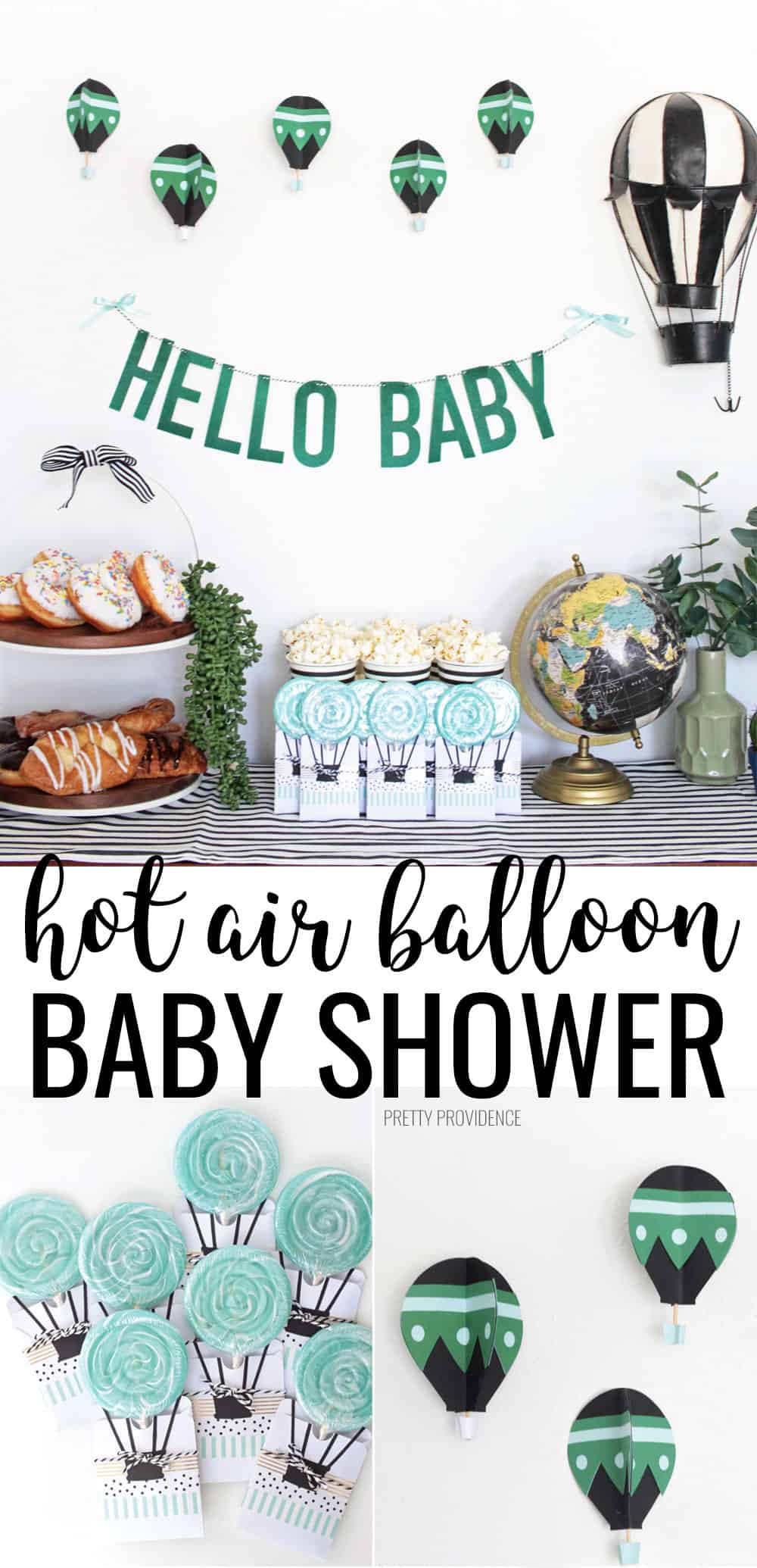 Hot Air Balloon Baby Shower