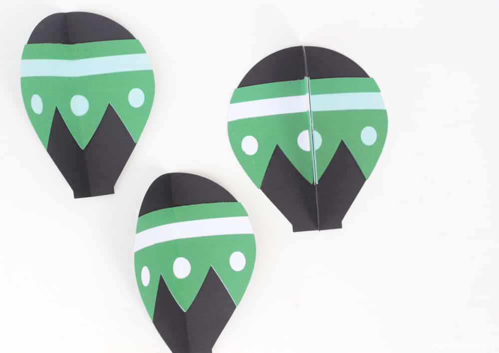 Hot Air Balloon Decorations Paper