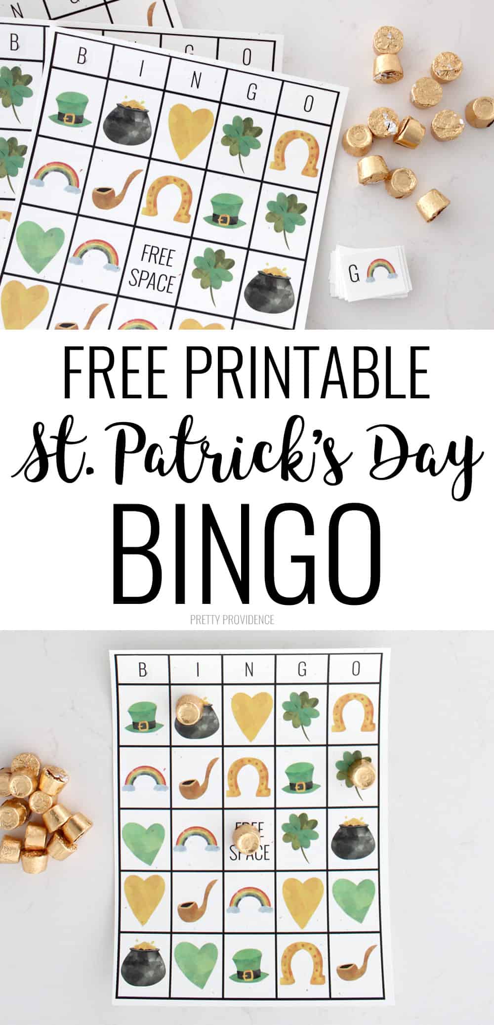 Free Printable St. Patrick\'s Day Bingo