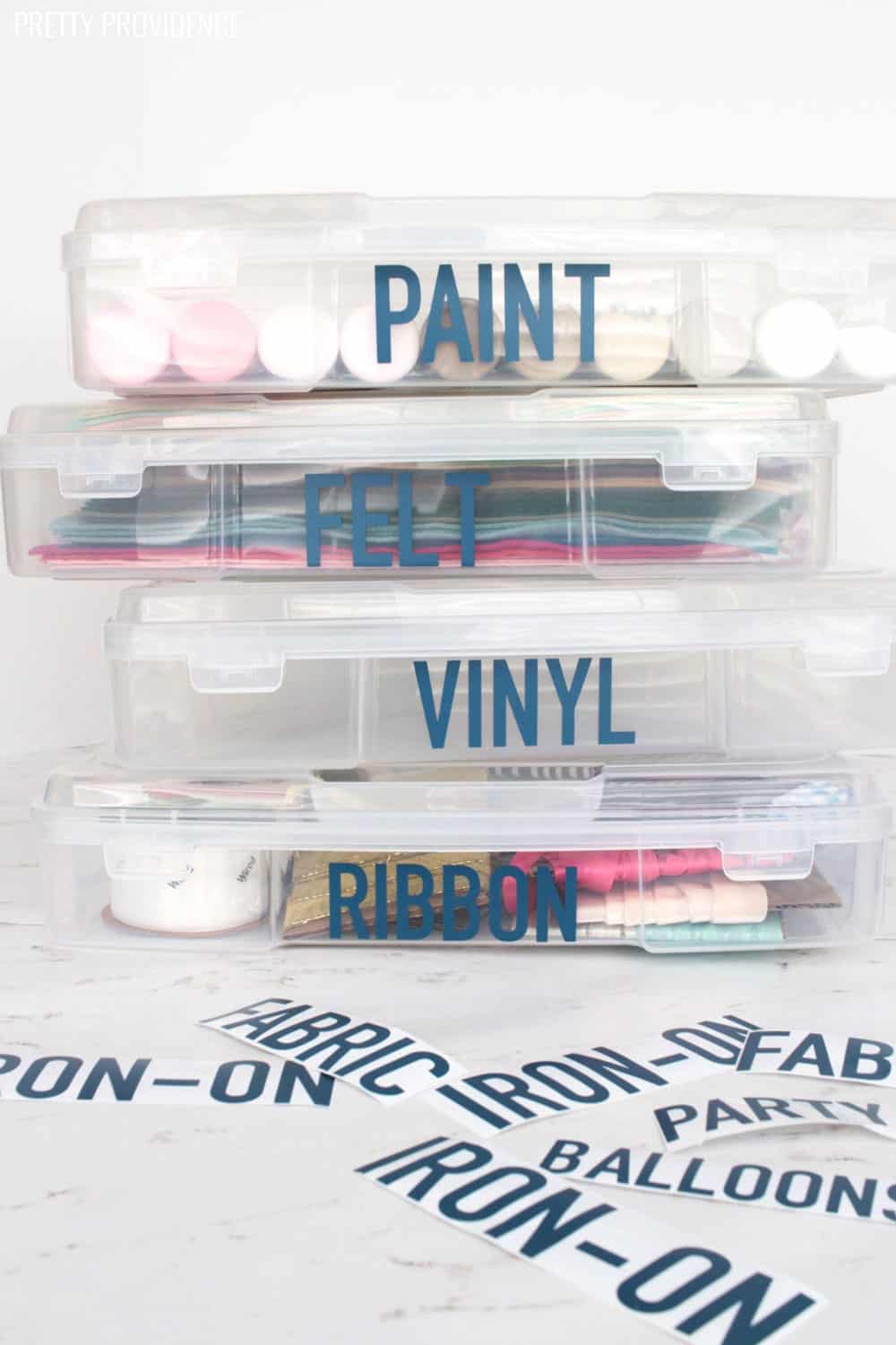 Craft Storage Ideas 