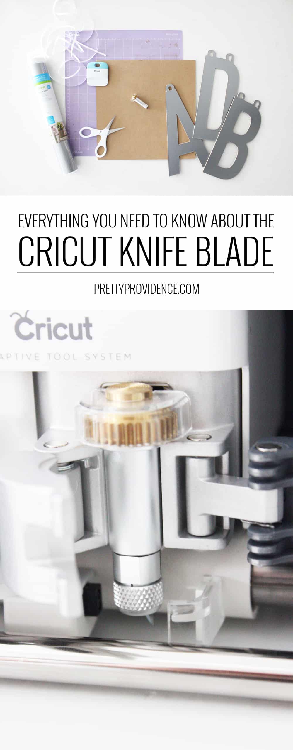 Everything you'll ever need to know about the Cricut knife blade! Plus tons of fun project ideas to get your creative juices flowing! 
