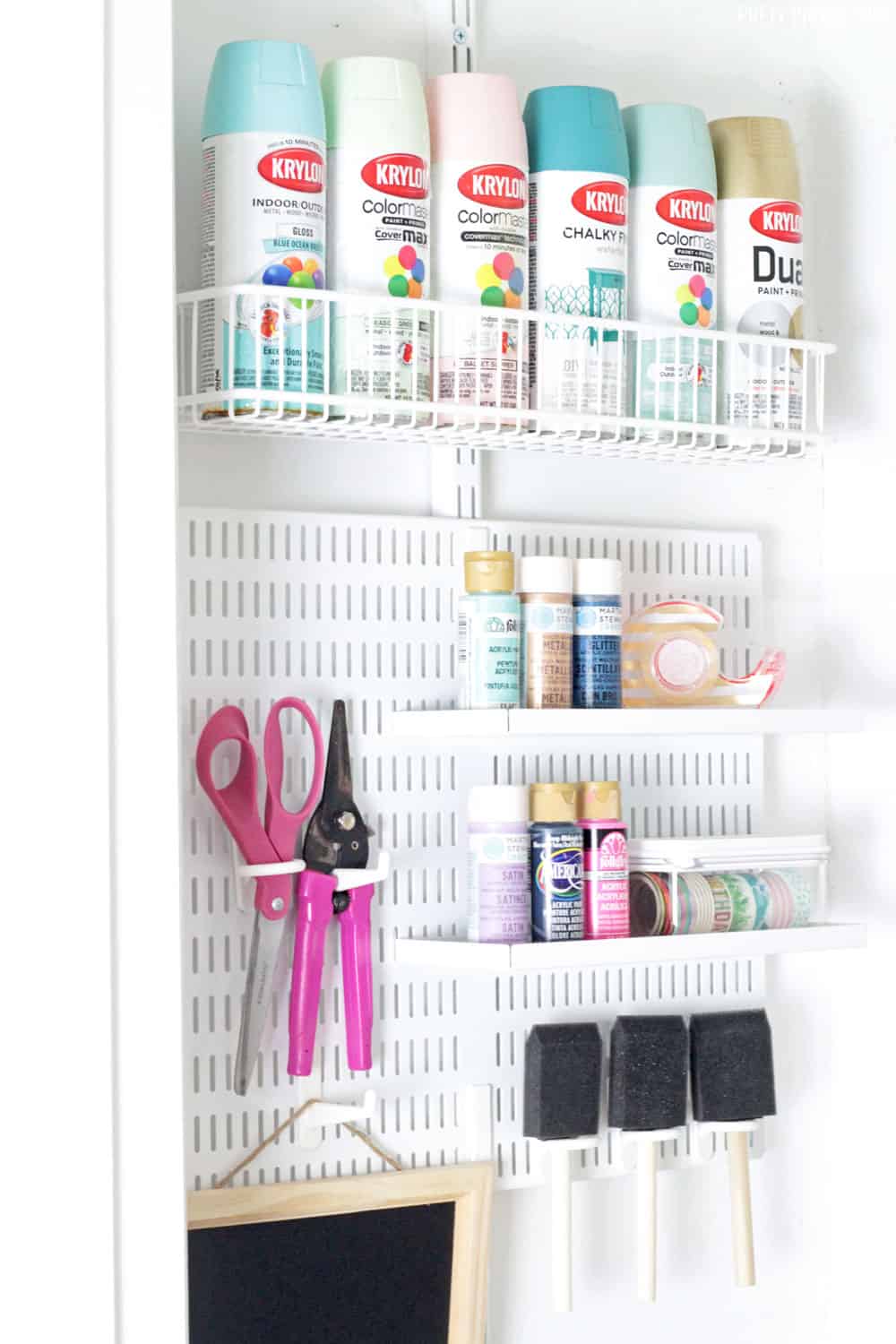 Closet Craft Room : Craft Closet - A bright, multifunctional contemporary master suite.