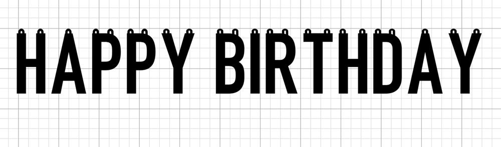 Download Diy Happy Birthday Banner Made With Cricut Maker