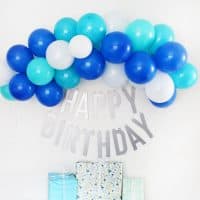 If you want a happy birthday banner that you can use over and over again you will love this happy birthday banner DIY made using the Cricut knife blade and chipboard! I can't wait to use this for all my kids birthdays for years to come.