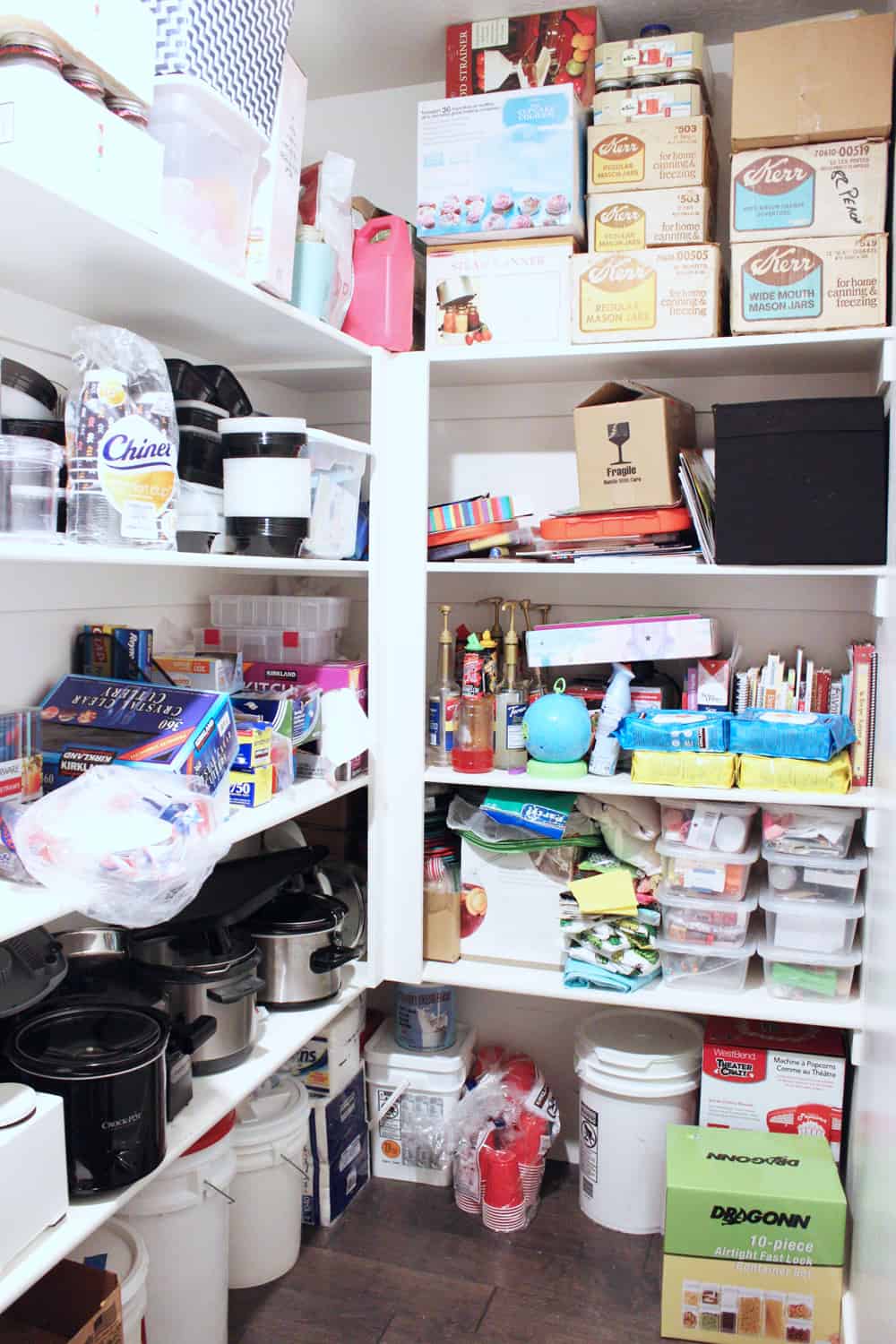 The Home Edit - Not only do @Rubbermaid BRILLIANCE canisters work perfectly  in a pantry - but they work equally as well in a small cabinet. For  labeling, we opted to use