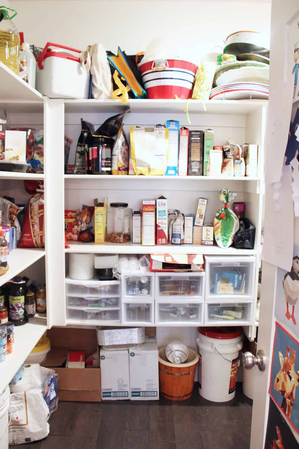 pantry entryway before