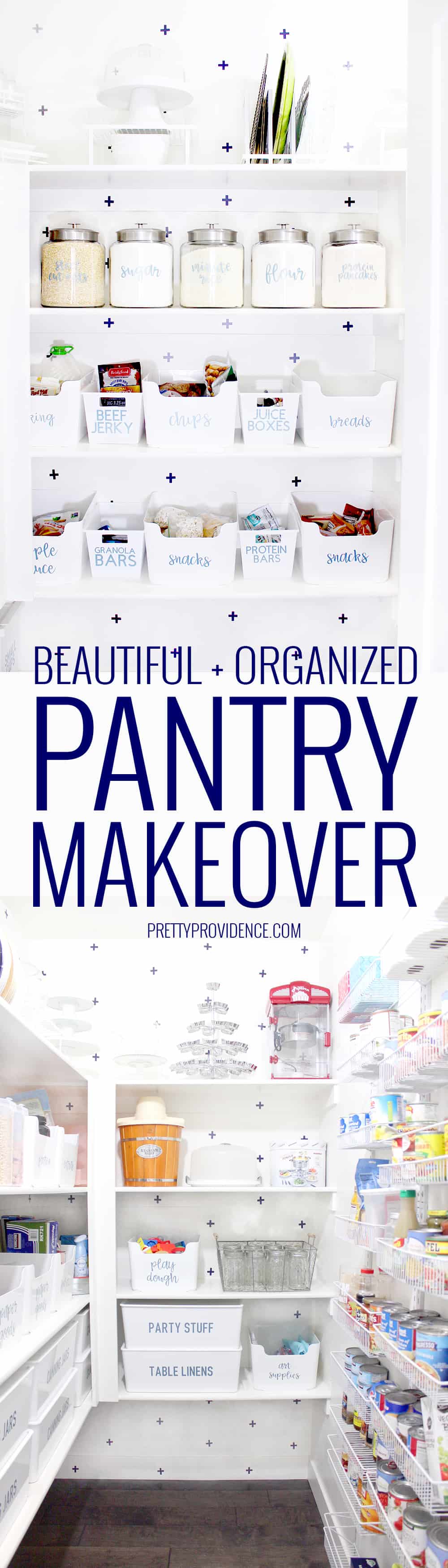 Pantry Organization and Makeover