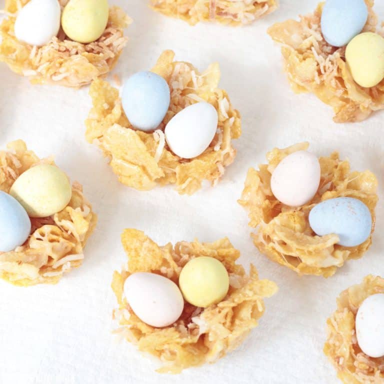 Cornflake Easter Nests