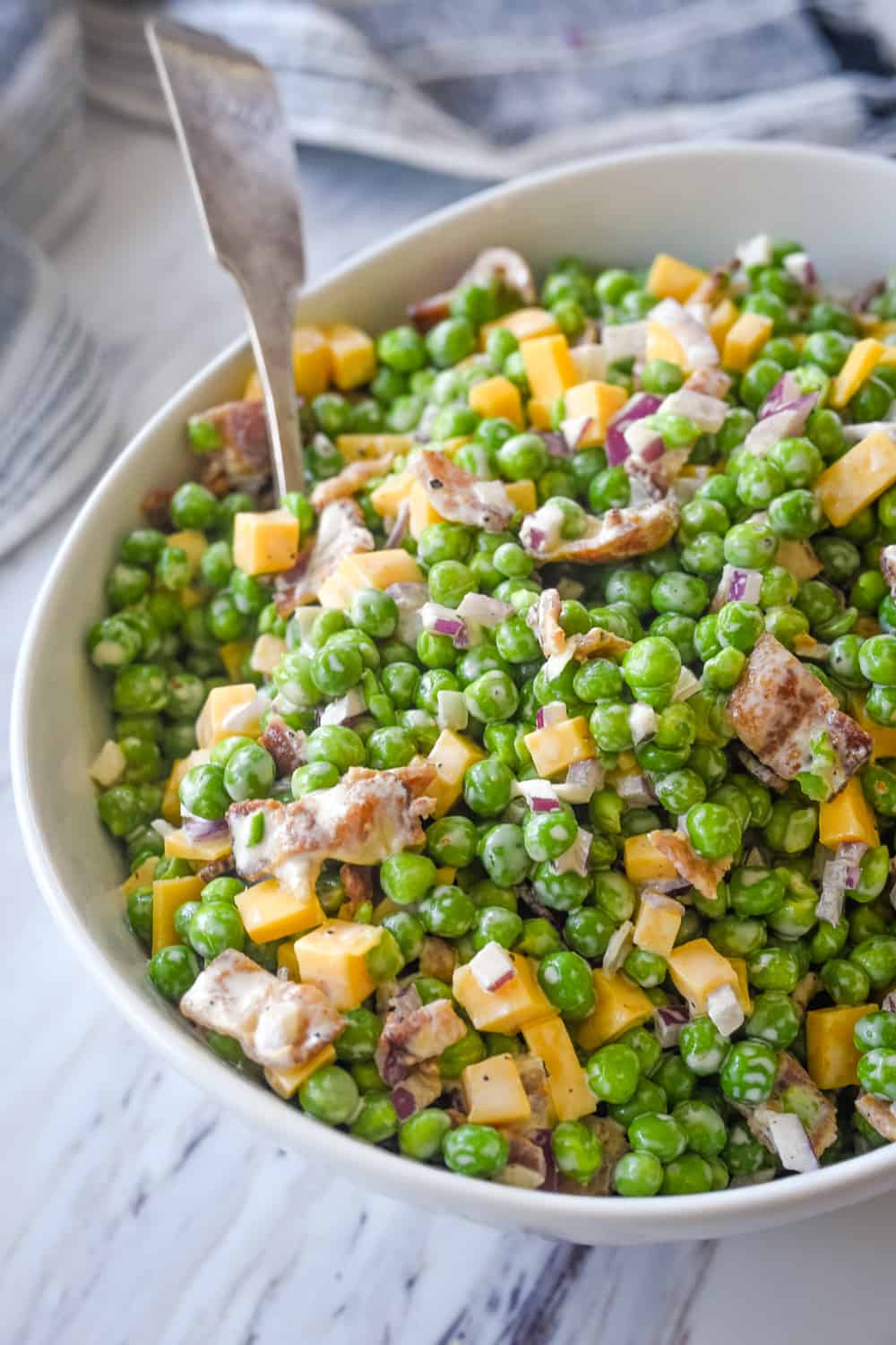 Pea Salad - Your Home Based Mom