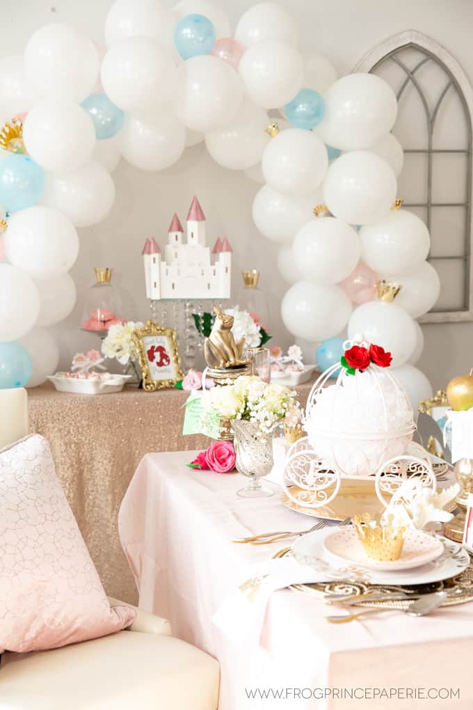 disney themed baby shower girl