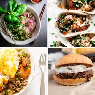 From beef stew, to beef stroganoff, to tacos to burgers these beef instant pot recipes will rock your socks off!