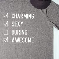 Funny T-Shirts for Men - DIY