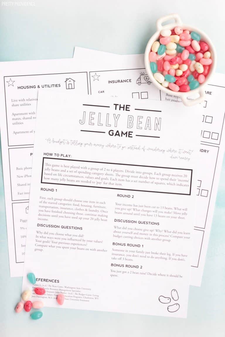 The Jelly Bean Game A Fun Way to Teach Kids About Money