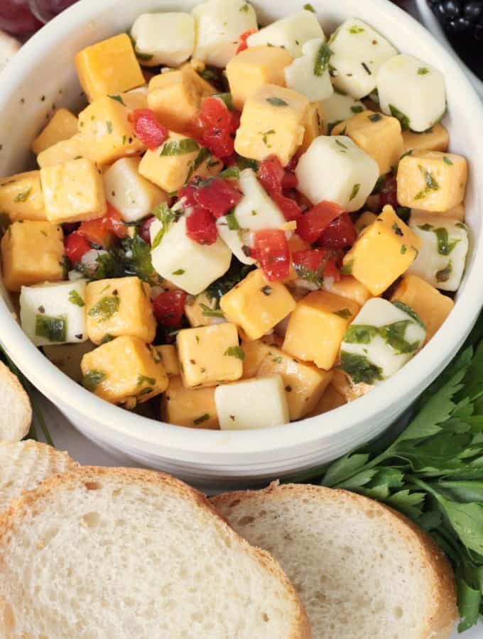 Marinated Cheese Appetizer