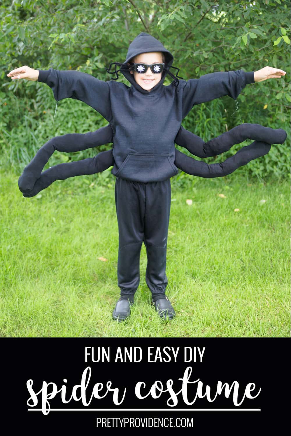 Spider Costume DIY Super Fun and Easy Pretty Providence