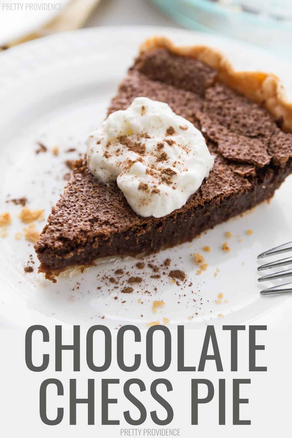 Chocolate Chess Pie