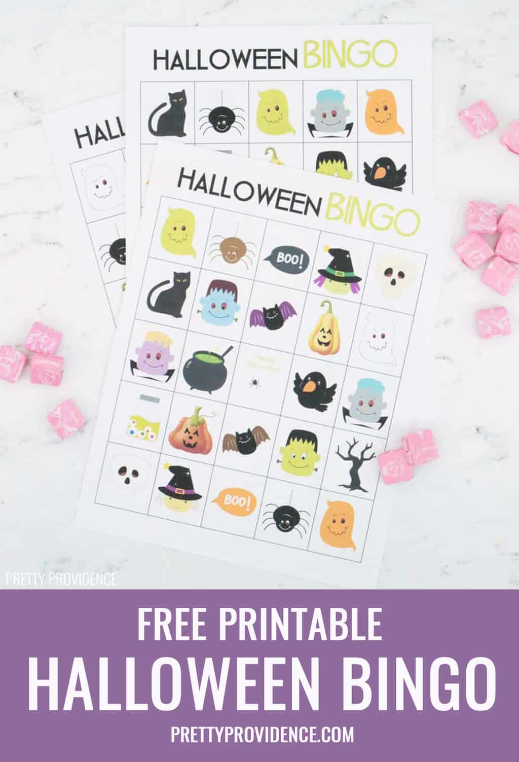 Free Printable Halloween Bingo