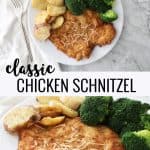 chicken schnitzel images stacked for pinterest