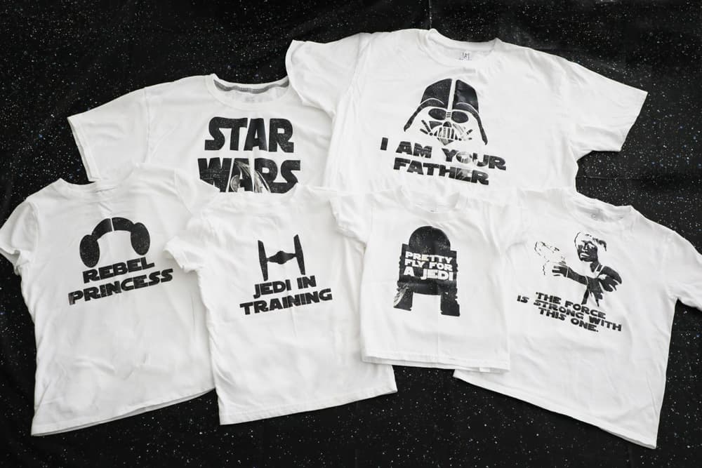 White star wars outlet shirt