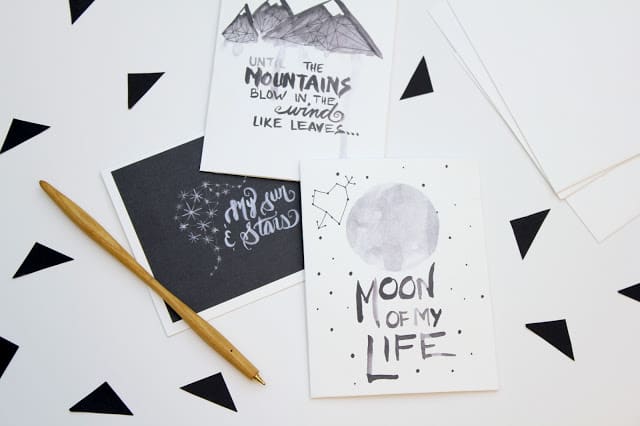 Free Game of Thrones Valentines Cards 'You are the moon of my life' and two other phrases from eatsleepmake.com