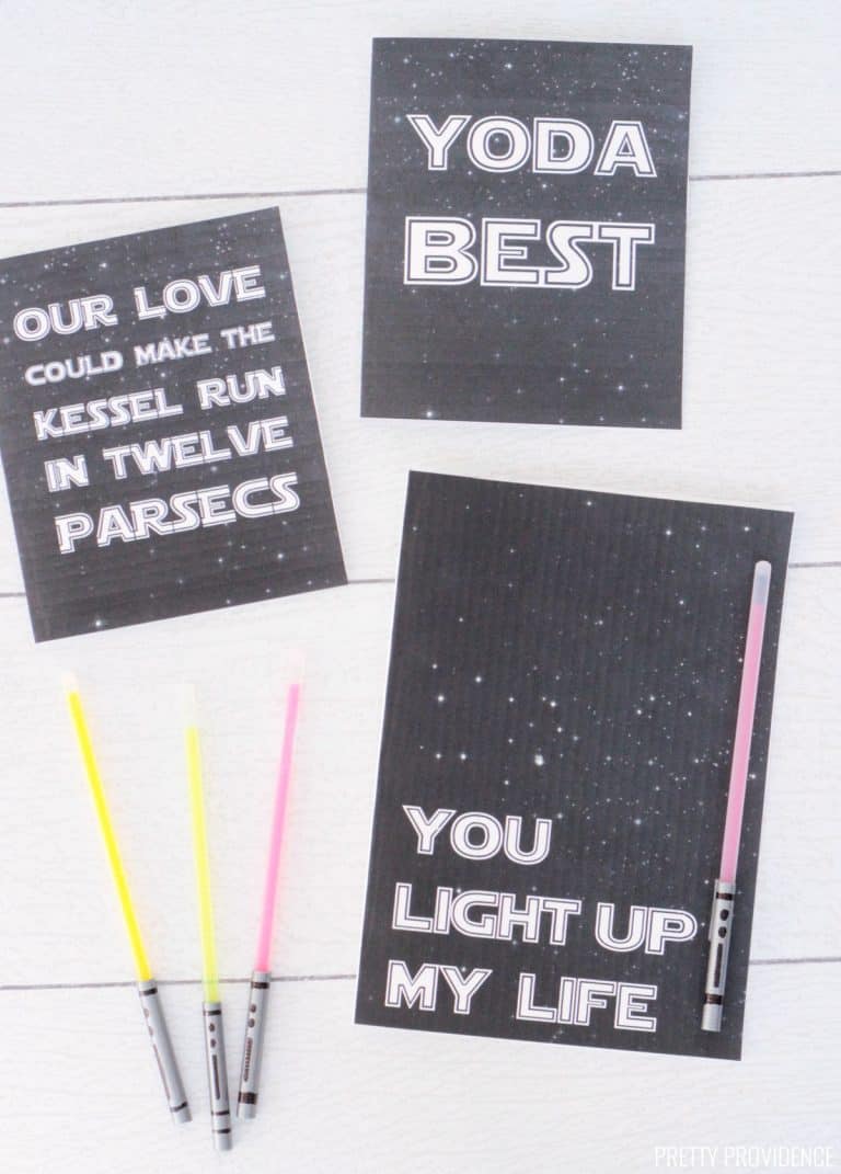 Free Printable Star Wars Valentines - Pretty Providence