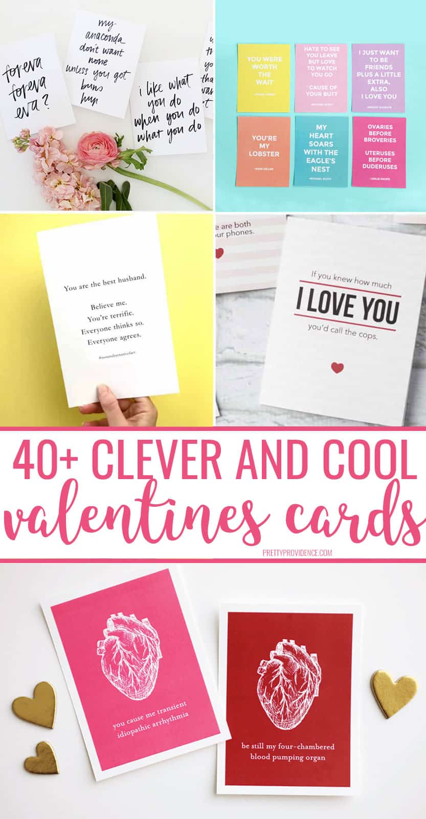 Free Valentine's Day Card Printables - Pretty Providence