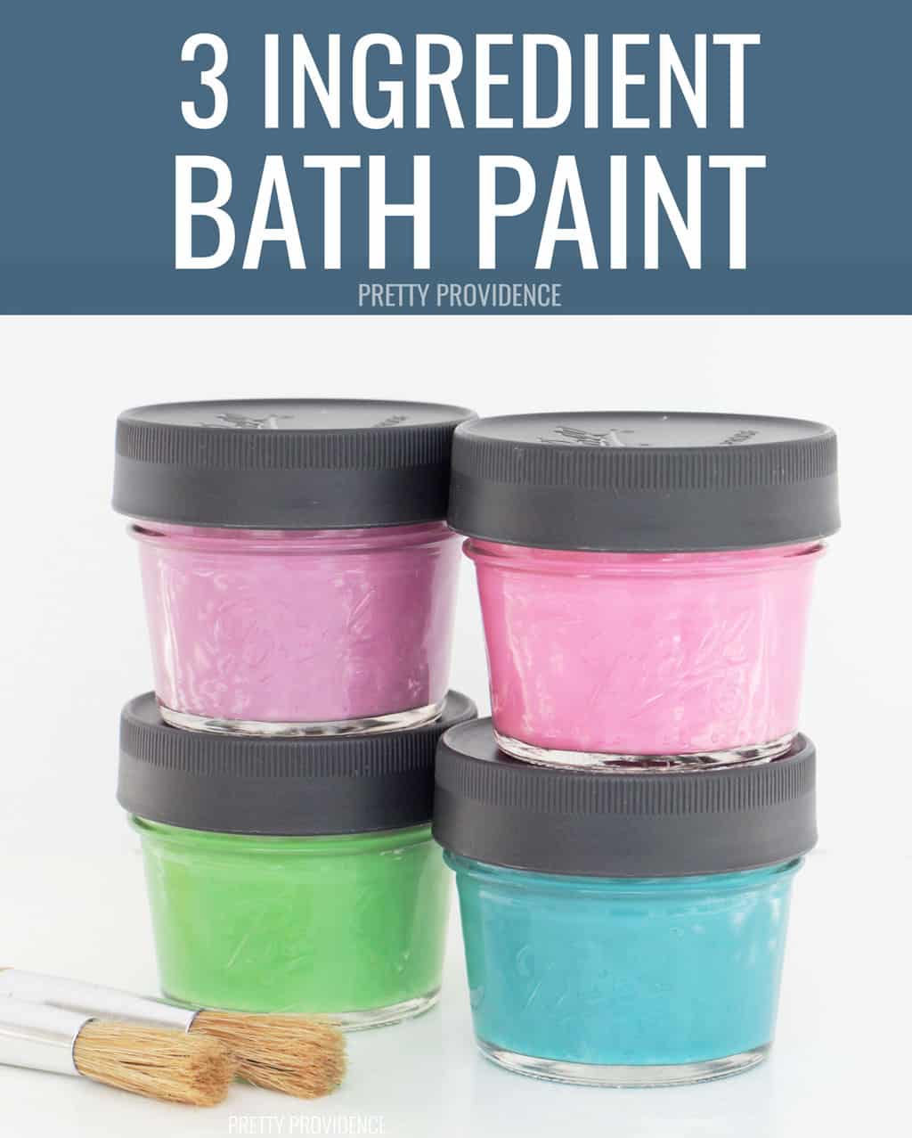 DIY Kids Bath Paint Pretty Providence