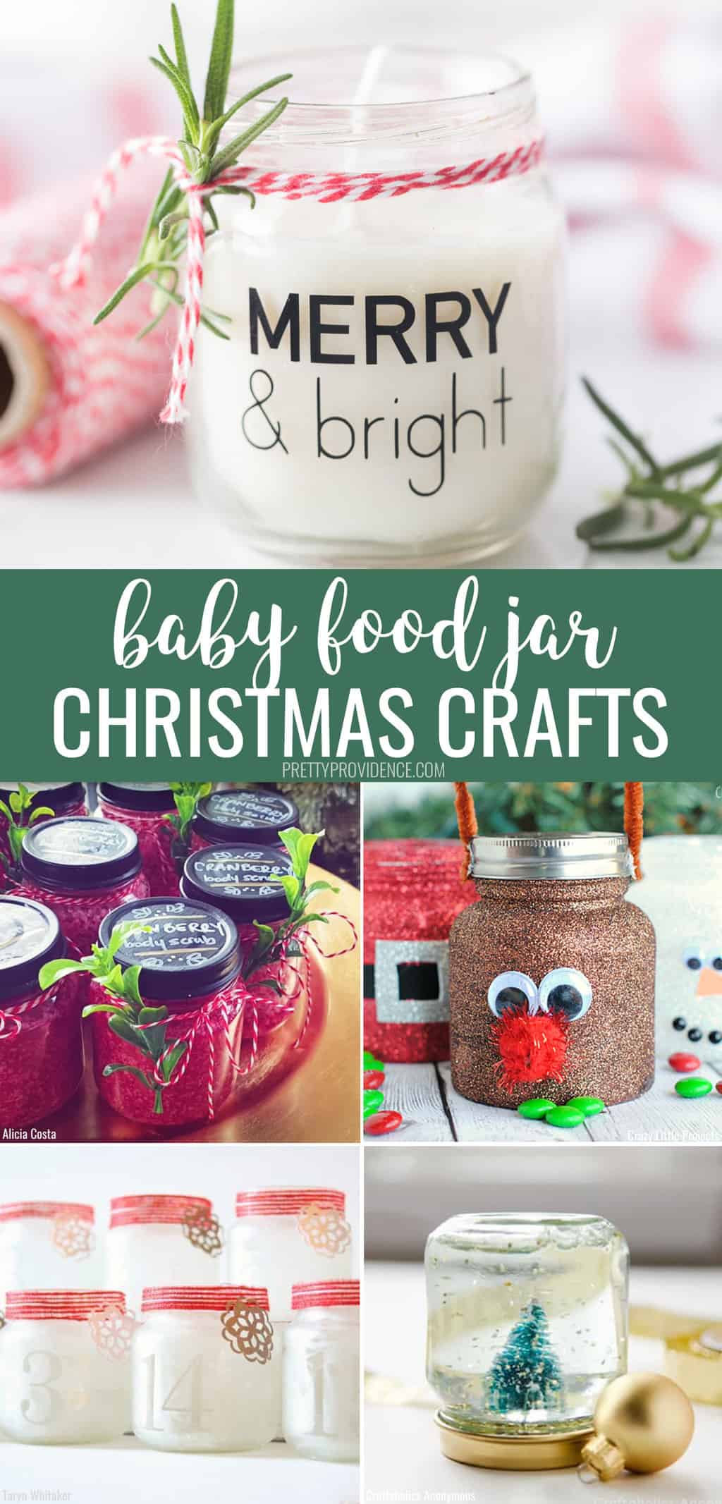 Amazing Baby Food Jar Crafts - Pretty Providence