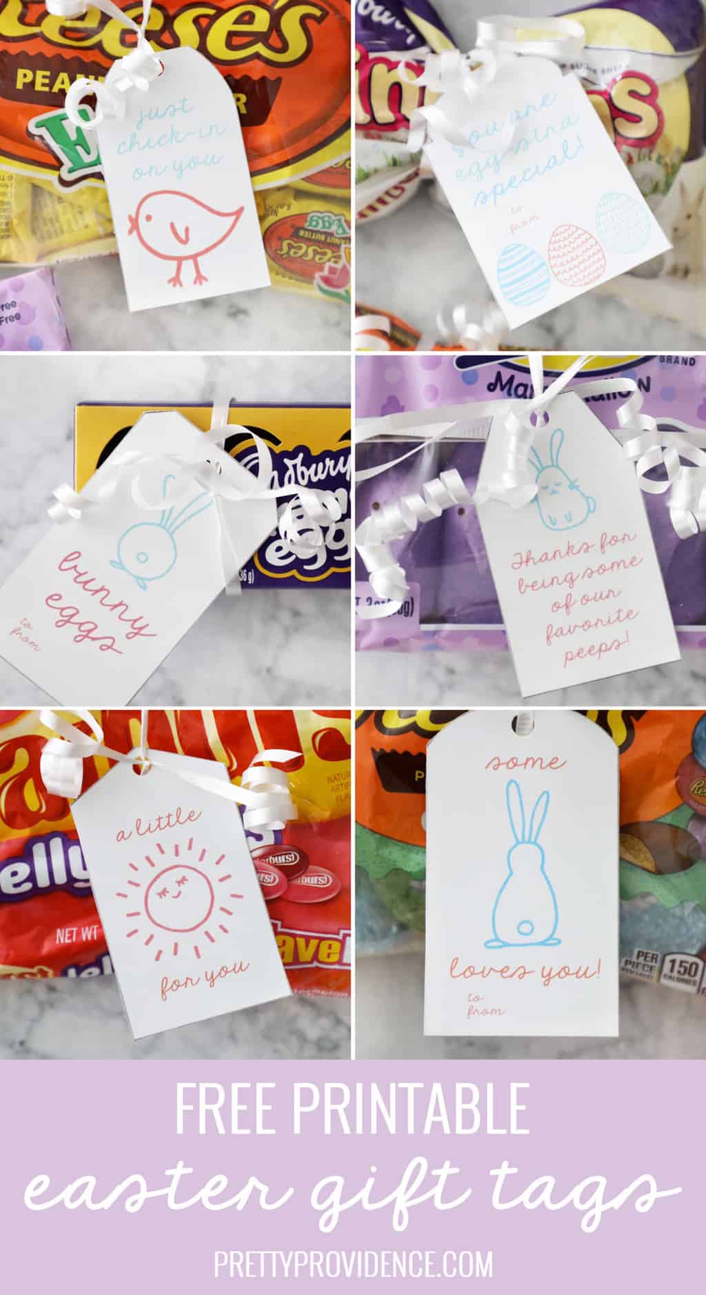 Easter Gift Tags Free Printables - Pretty Providence