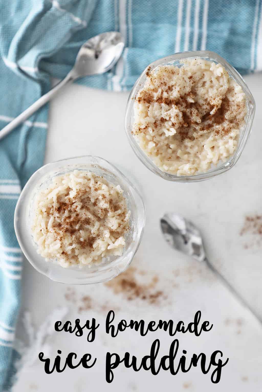 Easy Homemade Rice Pudding Recipe - Pretty Providence