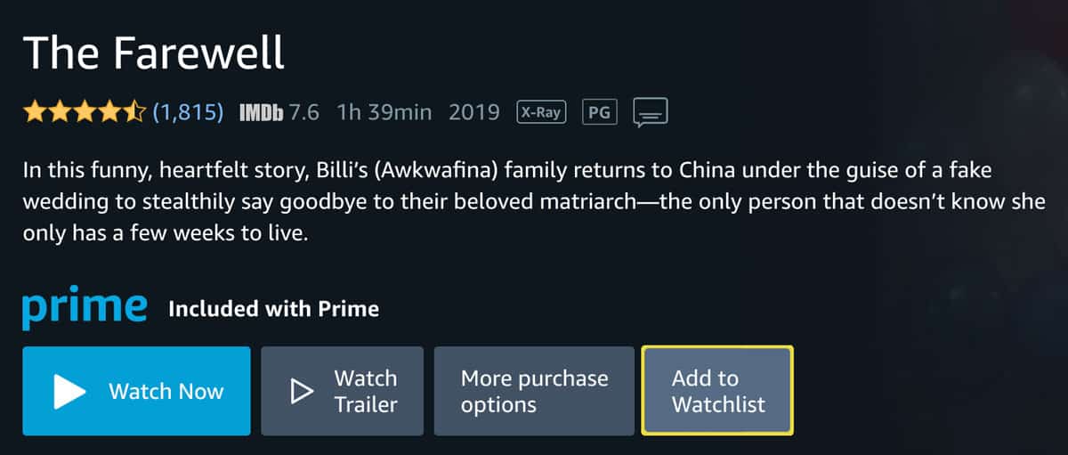 Amazon prime watchlist on sale how to watch