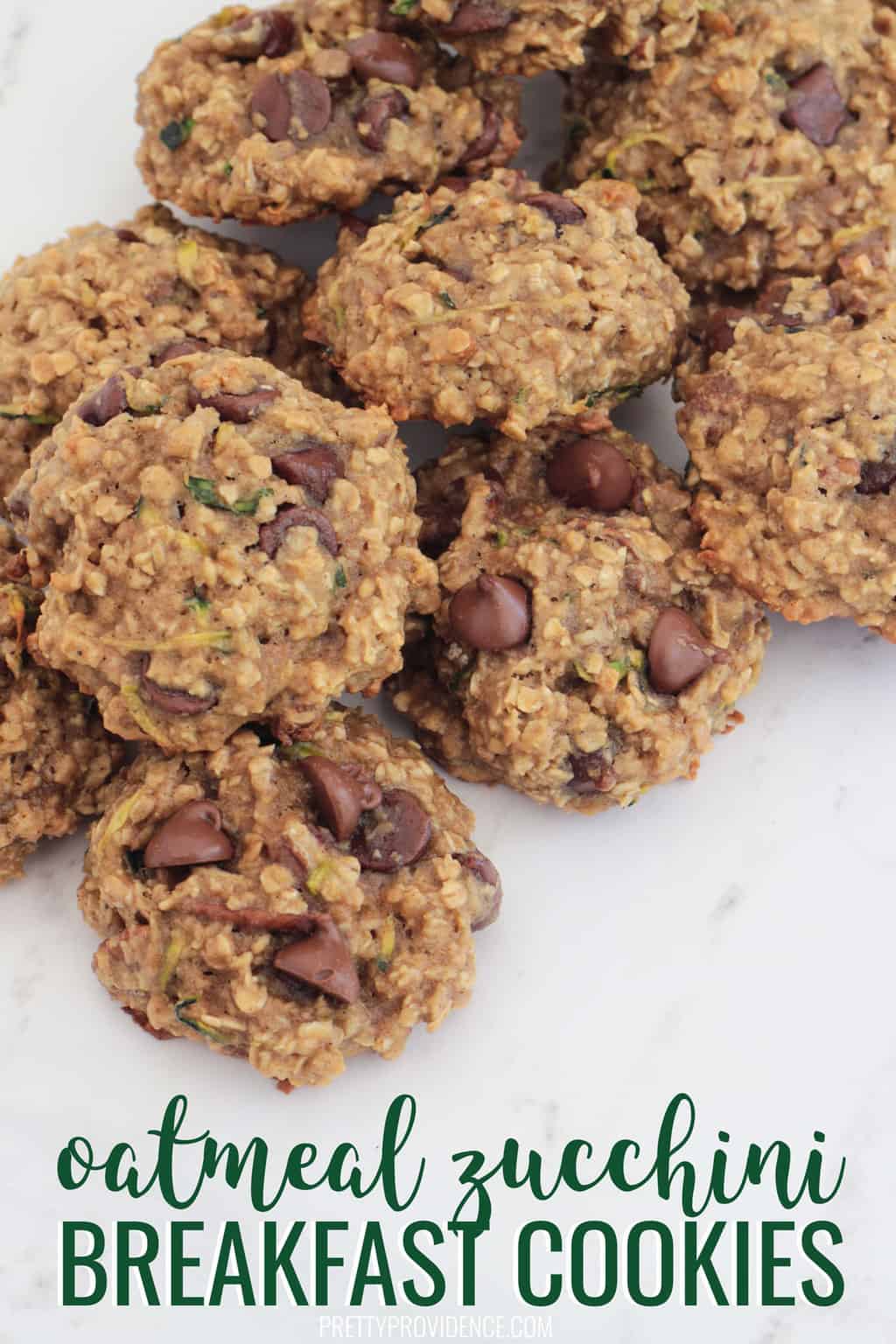 Oatmeal Zucchini Breakfast Cookies Pretty Providence