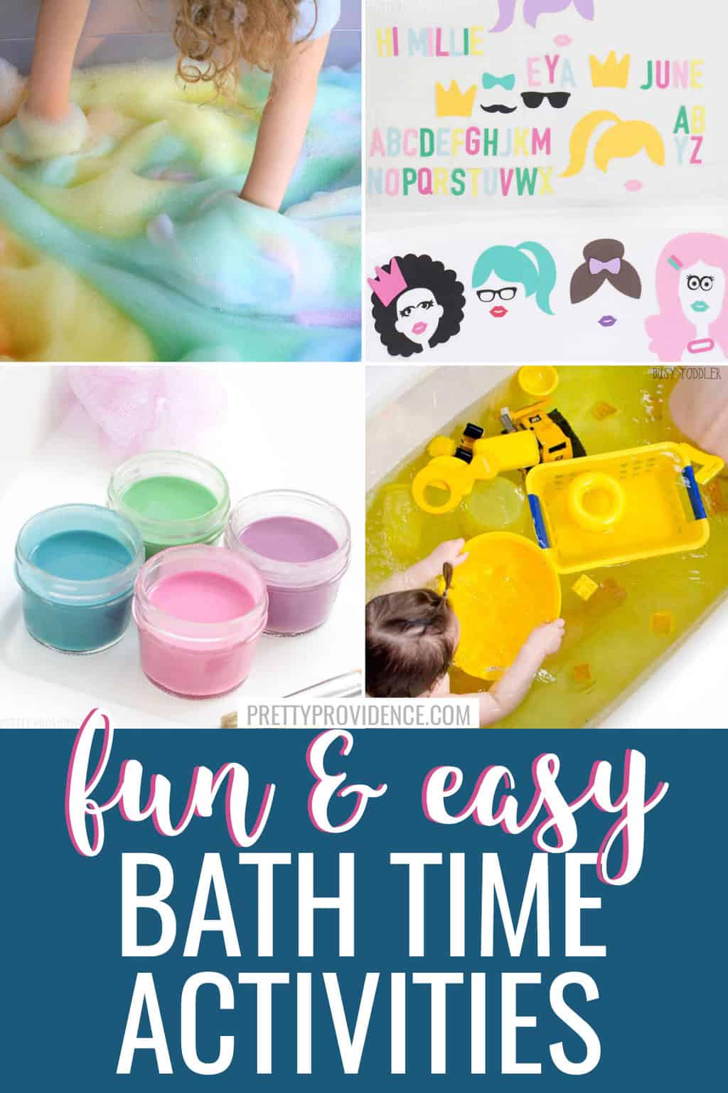 Bath Time Activities for Toddlers + Little Kids Pretty Providence