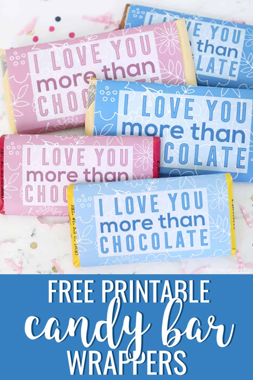Free Printable Gift Tags &amp; Candy Bar Wrappers - Pretty Providence