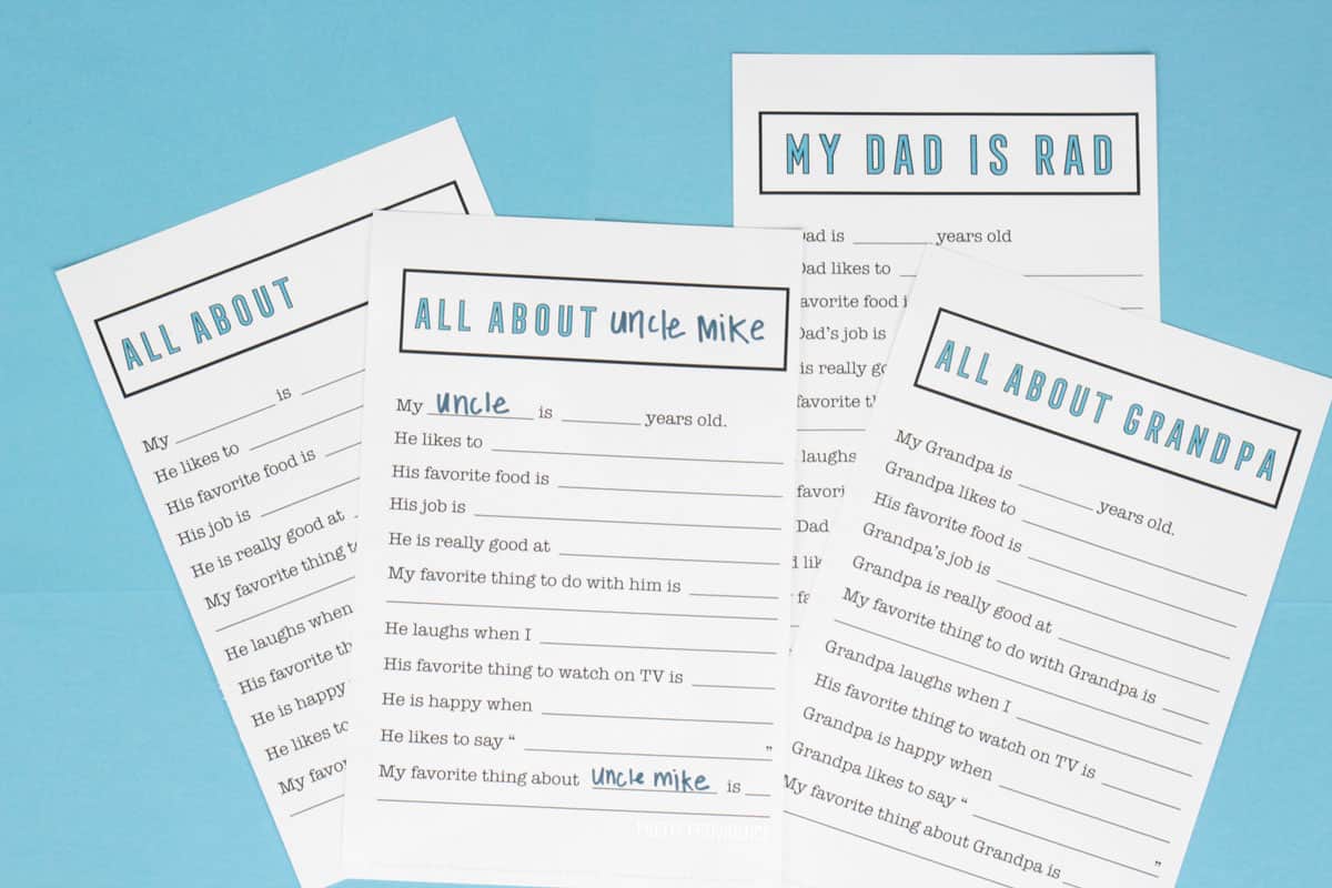 Download Father S Day Printables Pretty Providence