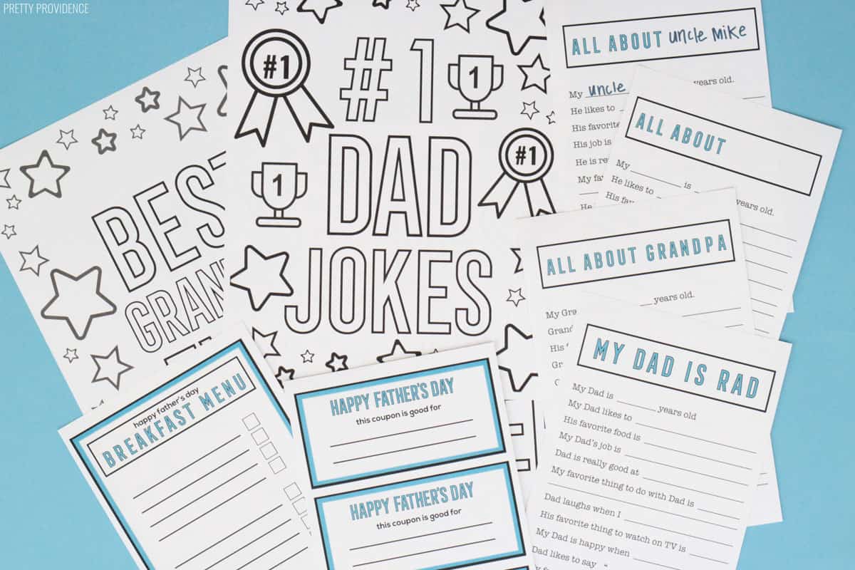 Download Father S Day Printables Pretty Providence