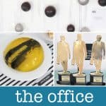 The Office birthday party ideas collage of photos