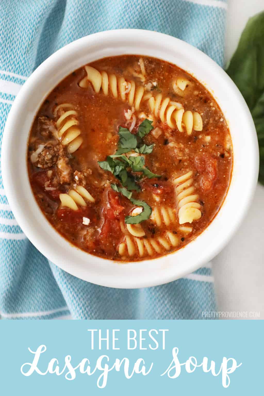 Easy Lasagna Soup Recipe