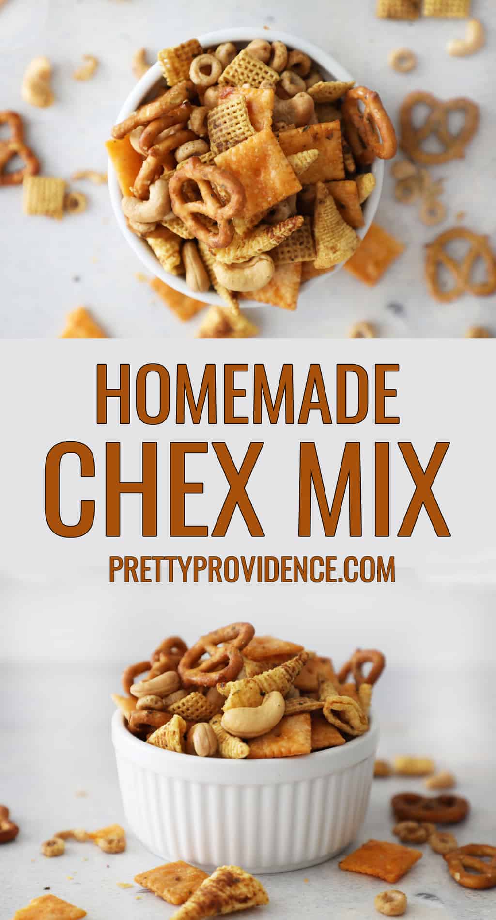 Homemade Chex Mix Recipe Any Flavor Pretty Providence