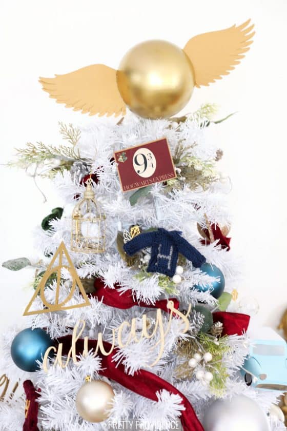 Harry Potter Christmas Tree - All Diy Ornaments - Pretty Providence