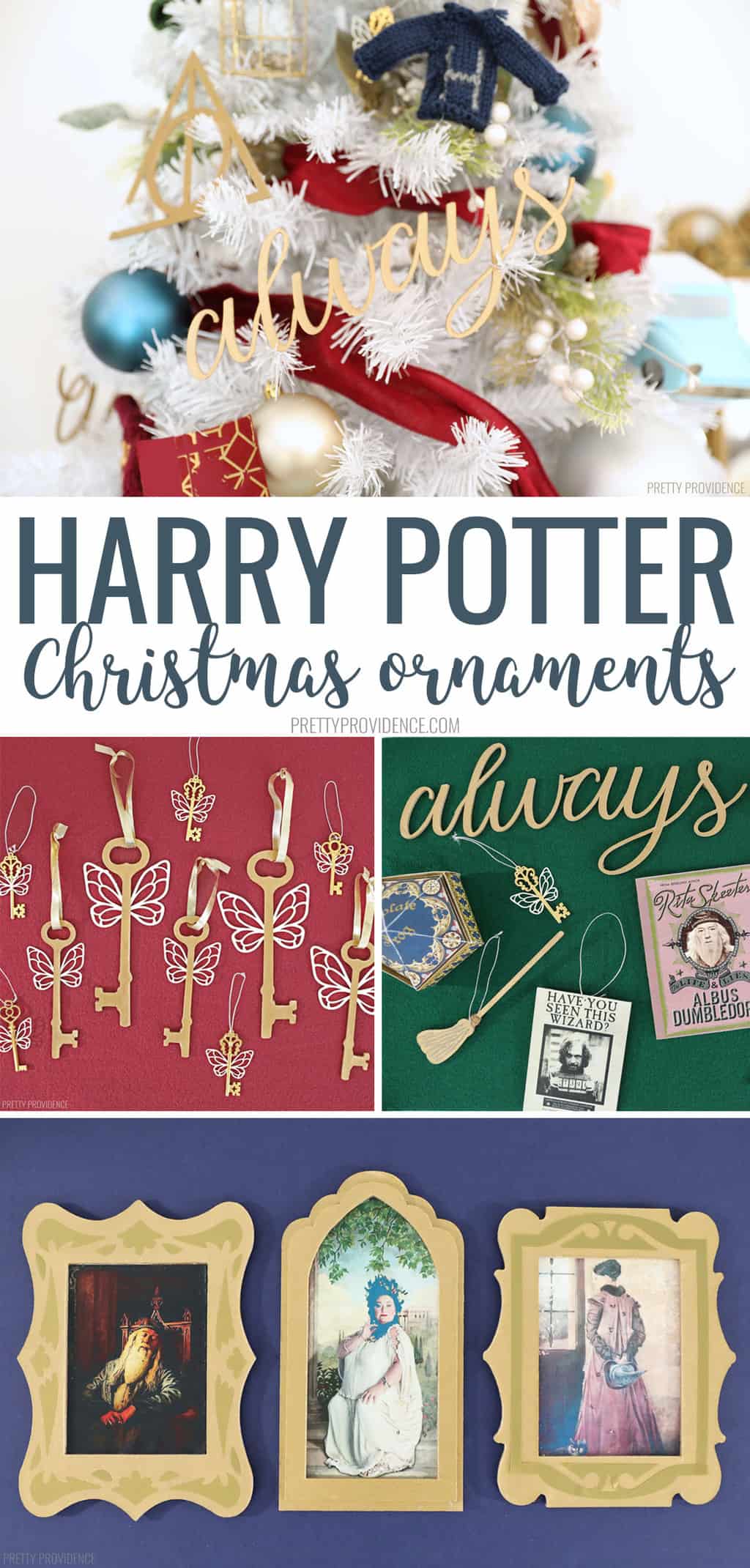 DIY Harry Potter Christmas Ornaments Pretty Providence