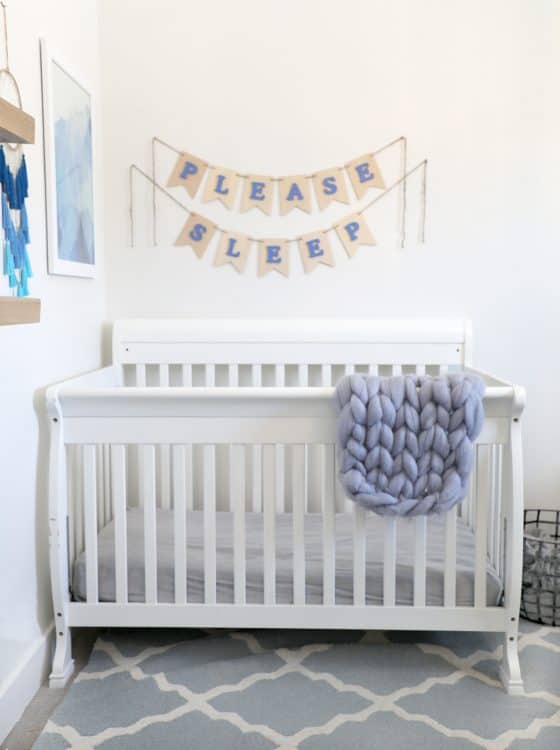 Adorable Grey and Blue Nursery - Pretty Providence