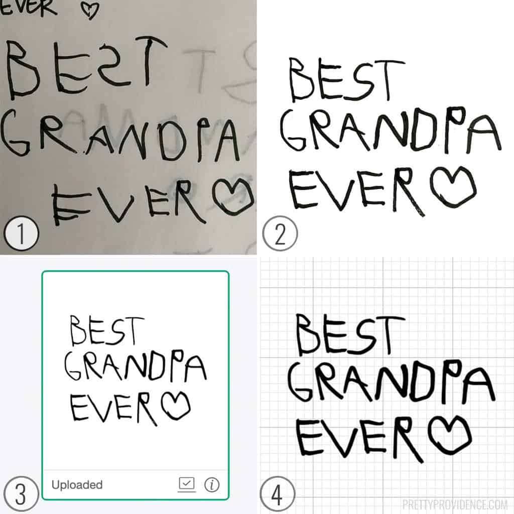 best grandpa svg handwriting