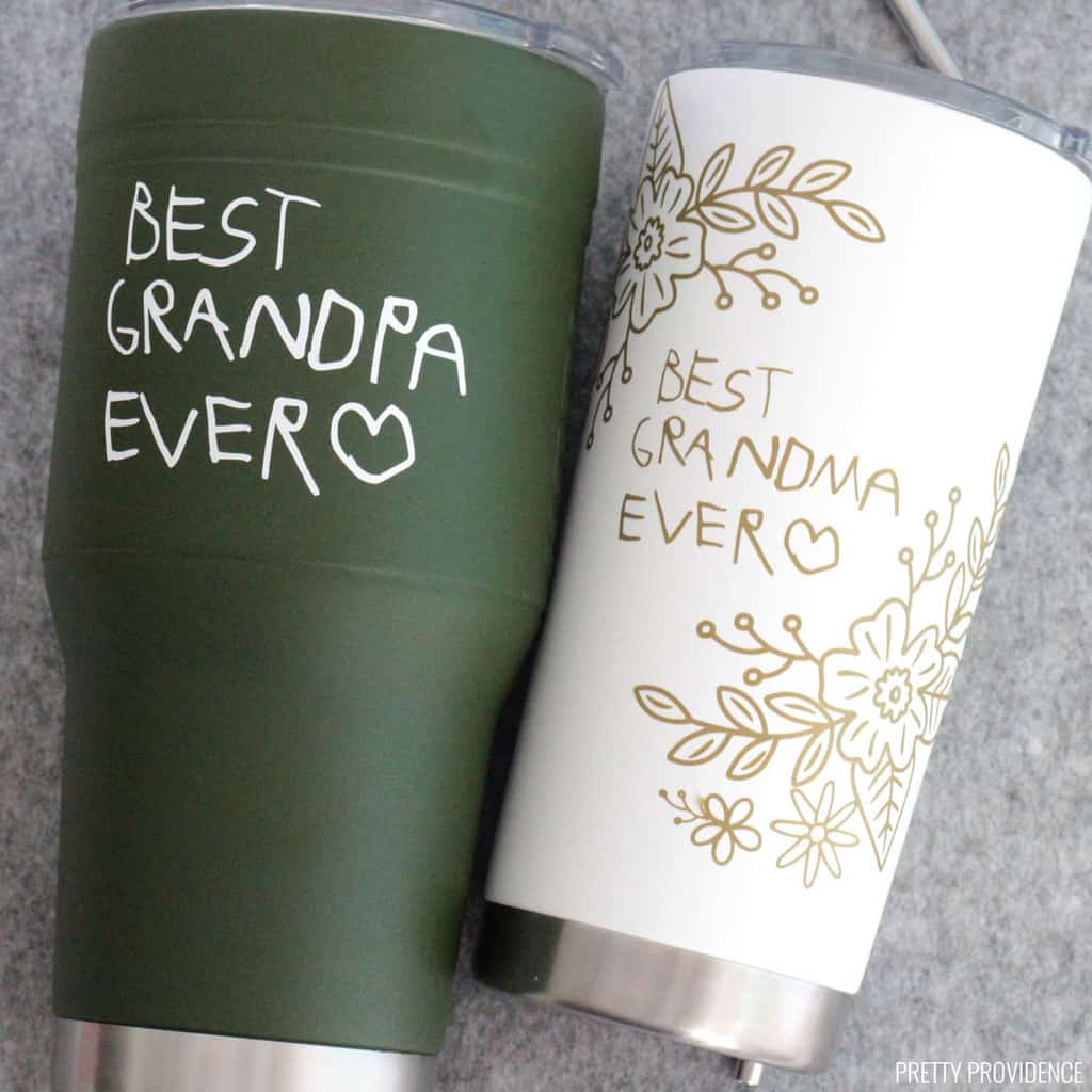 Download Diy Grandma And Grandpa Tumblers Personalized Gift For Grandparents